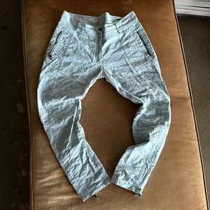 Rare Coll Trendy Italy designer high end Jeans Pants Paneled detailed Runway